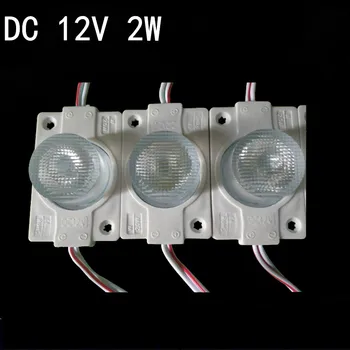 1.5 W 2835 side-emitting DC12V LED Sign Lampu Latar Led Modul COB tinggi terang dengan len IP65 putih Untuk Huruf Saluran Putih