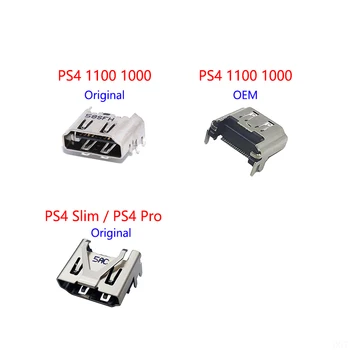 1 Buah / Banyak untuk Sony PS4 1100 1000 1200 Antarmuka HDMI Kompatibel Soket Jack untuk Playstation 4 Slim / PS4 Pro HDMI Port Konektor