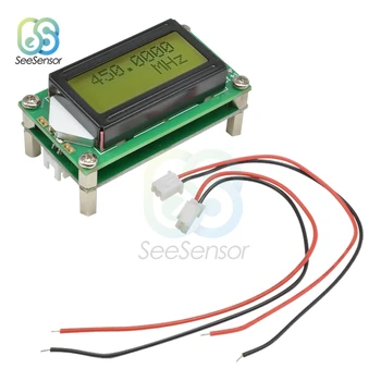 1 M Hz-1.2 G Hz Frekuensi RF Counter Tester PLJ-0802-E Tampilan Layar LCD Digital Meter untuk Ham Radio DC 9-12 V