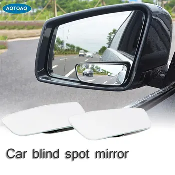 1 Pasang Blind Spot Mirror - Universal Upgrade HD Kaca Tanpa Bingkai Cembung Sudut Lebar Kaca Spion untuk Semua Kendaraan Mobil
