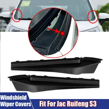 2 buah / Set Penutup Samping Kaca Depan Otomatis Pelat Deflektor Air untuk Aksesori Mobil Penutup Dekoratif Berventilasi JAC Ruifeng S3