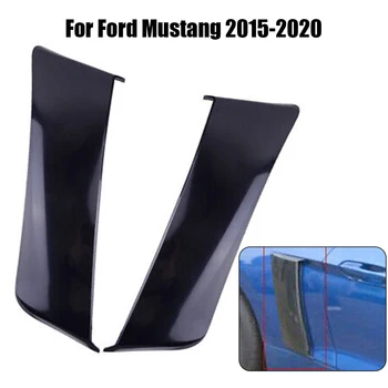 2 buah Trim Outlet Ventilasi Udara Sendok Samping Spatbor Belakang Mobil Cocok untuk Ford Mustang 2015-2020 Aksesori Dekorasi Eksterior Gaya