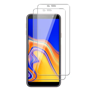 2 pcs untuk Samsung Galaxy J6 / J6 Plus / Galaxy J4 Plus / J4 2018 Pelindung Layar Anti Gores