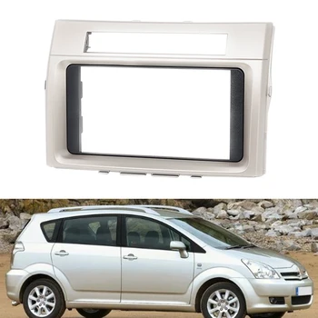 2DIN Mobil CD/DVD Radio Fasia Dipasang untuk TOYOTA Corolla Verso 2004-2009 Dasbor Stereo Dikelilingi Bingkai Pemasangan Panel