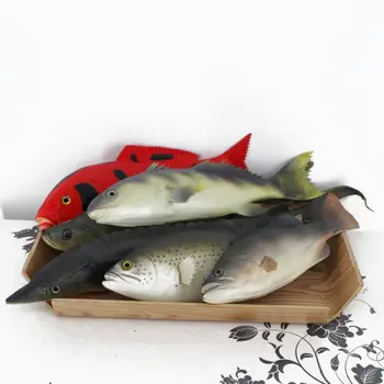 36 Jenis Simulasi Ikan Buatan Palsu Ikan Model untuk Anak-anak Pendidikan Awal Alat Peraga Palsu Ikan Mas Crucian Ikan Mas Makanan