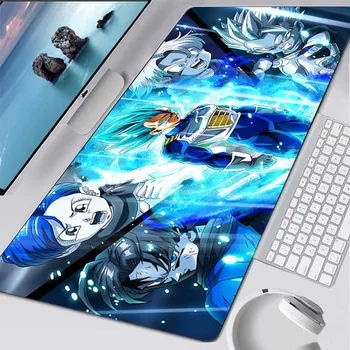 Alas Keyboard dan Mouse Goku Alas Gamer Alas Meja Kecil Meja Komputer Gaming Mousepad Anime Lucu untuk Karpet Meja Desktop Kantor