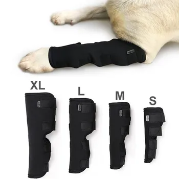 Bantalan Lutut Hewan Peliharaan Penyangga Penyangga Anjing untuk Pemulihan Cedera Kaki Bungkus Sendi Hock Pelindung Kaki Anjing Bersirkulasi mendukung Kesehatan для собак