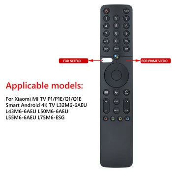 Baru XMRM-19 360° Remote Kontrol Suara Bluetooth untuk Xiaomi MI TV P1 32 43 55 MI TV Q1 75 L32M6-6AEU L75M6-ESG L55M6-6AEU