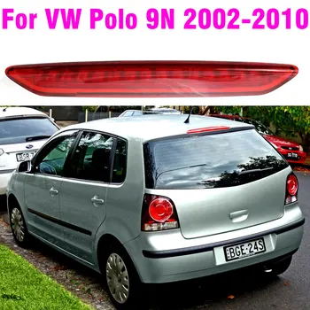 Belakang Tambahan Rem Berhenti Lampu Lampu untuk VW Polo 9N IV MK4 2002-2010 LED Ketiga Lampu Rem