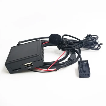 Biurlink Radio Mobil Bluetooth AUX USB Handsree Panggilan Telepon untuk OPEL CD30 MP3 CD70 Adaptor Kabel Aux Stereo Sisipan Audio Nirkabel