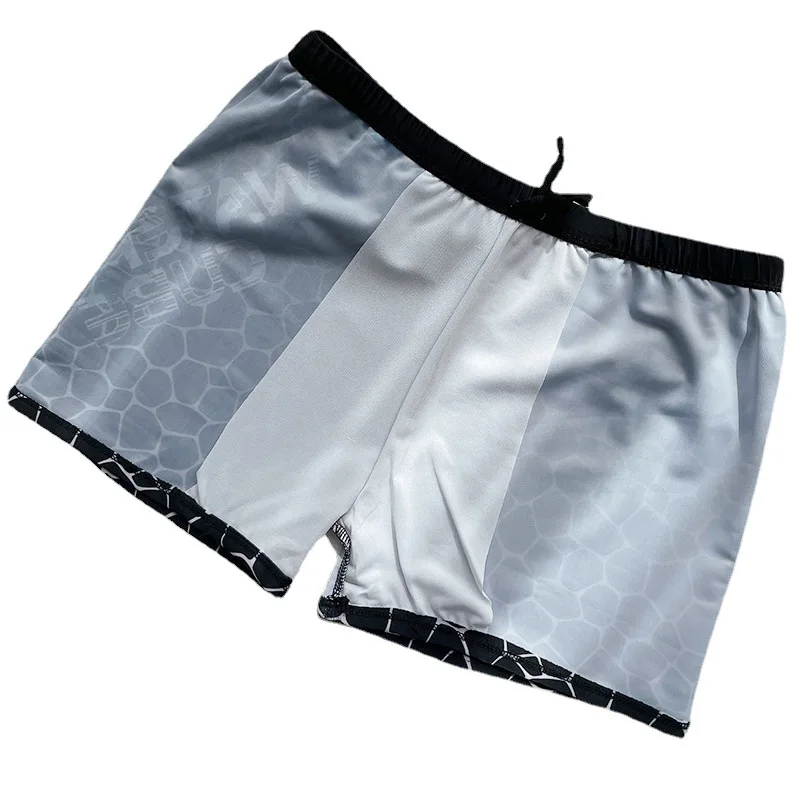 Celana Renang Remaja Celana Pendek Renang Pria Ukuran Plus Pakaian Renang Tepi Laut Spa Pemandian Air Panas Pakaian Renang Anti Malu Boxer - 5