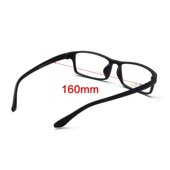 Cubojue 155 Mm Kebesaran Membaca Kacamata Pria Wanita Kacamata Bingkai Pria Diopter Kacamata Anti Cahaya Biru 0 +100 150 200 250