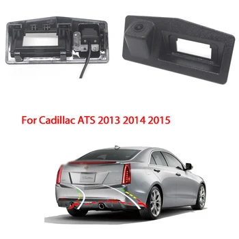HD 1080x720p Membalikkan Tampilan Belakang Kamera Cadangan Penglihatan Malam Tahan Air Kualitas Tinggi untuk Cadillac ATS XTS 2013 2014 2015