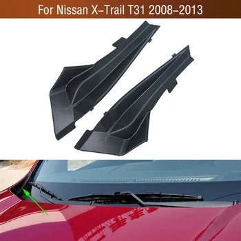 Kaca Depan Bungkus Sudut Trim Wiper Penutup Penutup Sisi Penutup untuk Nissan X-Trail Xtrail T31 2008 2009 2010 2011 2012 2013