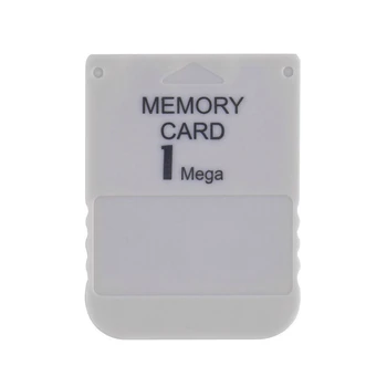 Kartu Memori PS1 1 Kartu Memori Mega Untuk Game Playstation 1 PS1 PSX Berguna Praktis Terjangkau Putih 1M 1MB