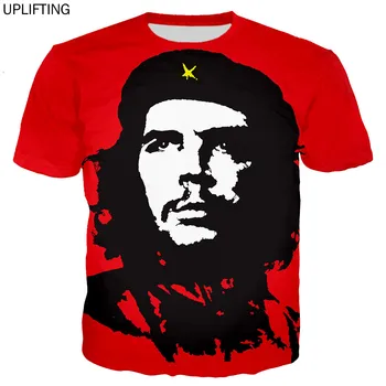 Kaus Cetak Che Guevara Baru 2023 Kaus Cetak 3D Keren Fashion Kaus Cetak Musim Panas Streetwear Kaus Oversized Uniseks