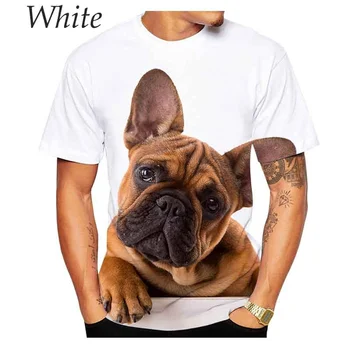 Kaus Lucu Gambar Bulldog Lucu Unisex 2022 Kaus Atasan Lengan Pendek Kebugaran Kaus Atasan Lengan Pendek