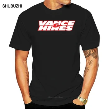 Kaus Olahraga Pria Knalpot Vance & Hines Baru Kaus Ukuran Plus Kaus Oblong