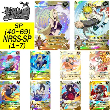 Kayou Naruto SP 40 ~ 69 Seri NRSS-Sp 1 ~ 7 Seri Anime Namikaze Minato Senju Hashirama Kartu Koleksi Mainan Langka Hadiah Natal