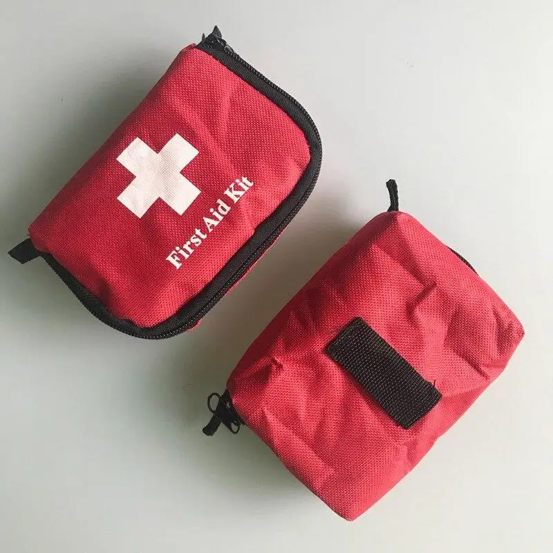 Kit Pertolongan Pertama Tahan Air Mini Perjalanan Luar Ruangan Kotak Pertolongan Pertama Mobil Kotak Medis Kecil Kit Bertahan Hidup Darurat - 2