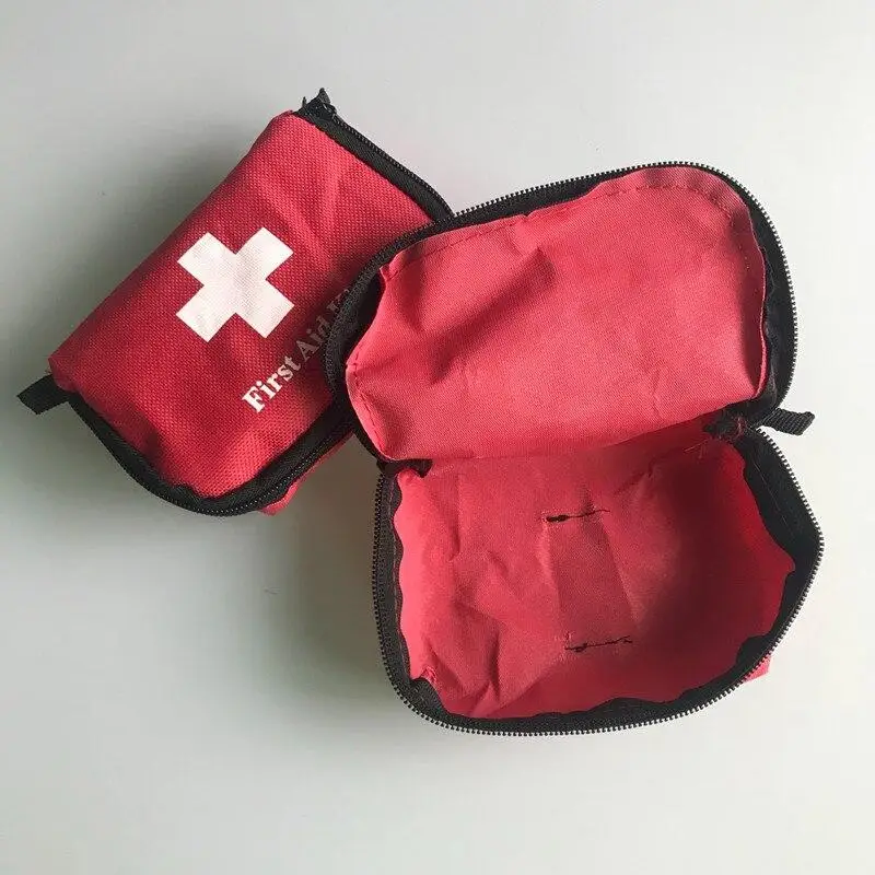 Kit Pertolongan Pertama Tahan Air Mini Perjalanan Luar Ruangan Kotak Pertolongan Pertama Mobil Kotak Medis Kecil Kit Bertahan Hidup Darurat - 4