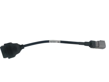 Konektor Kabel OBD FCAR Yanmar-6 Pemindai Diagnostik Mobil Cocok Untuk Aksesori Perbaikan Adaptor Kendaraan Diesel 24V