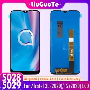 Layar LCD untuk Alcatel 1S 2020 5028 5028Y 5028A 5028D Digitizer Layar Sentuh untuk Alcatel 3L 2020 5029 5029D Penggantian 5029Y
