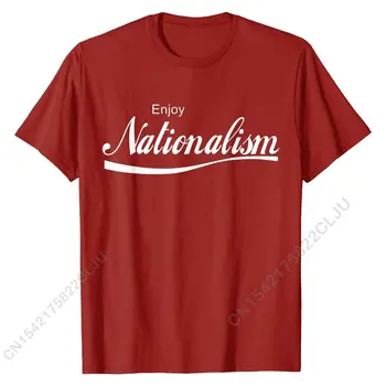 Nikmati Kaus Nasionalis Nasionalisme Kaus Slim Fit Lucu Kaus Atasan Pria Katun Slim Fit