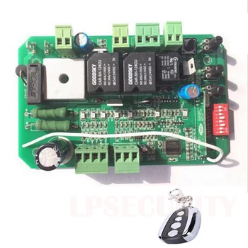PEMBUKA Gerbang GESER papan Sirkuit Pengontrol Motor pelat kartu Motherboard motor 24VDC(remote control opsional)