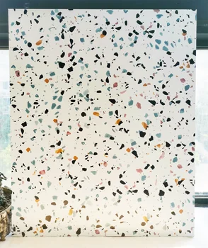 PVC Tahan Suhu Tinggi Marmer Foil Dapur Tahan Minyak Meja Dinding Stiker Vinil Perekat Diri Wallpaper Tahan Air