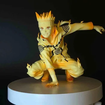 Panel Asli Tontonan Naruto Action Figure Model Mainan Anime Figuralscar Konsol Tengah Ornamen Mainan Stand Kartu Kodok