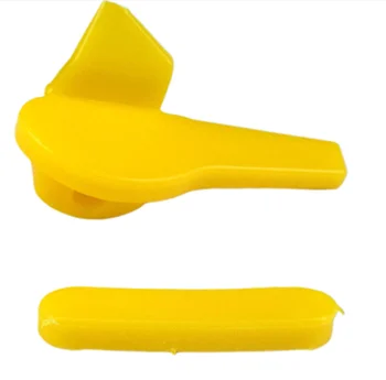 Pelindung Pelek Bantalan Kepala Burung Pengubah Ban Nilon Pelindung Roda Kuning 2x53mm