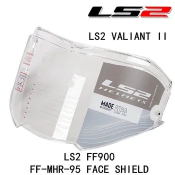 Pelindung Wajah untuk Helm LS2 VALIANT II Helm FF900 Pelindung FF-MHR-95 Suku cadang pengganti LS2 Asli