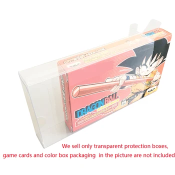Penutup Kartrid Kotak Transparan Bening Casing Pelindung Penyimpanan Koleksi Hewan Peliharaan Plastik Warna Kartu Permainan untuk Versi Game Boy/ GBA JP