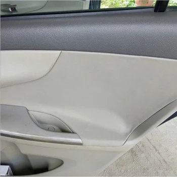 Penutup Panel Pintu Kulit Lembut untuk Toyota Corolla 2007 2008 2009 2010 2011 2012 2013 Stiker Penutup Panel Pintu Mobil Interior Trim