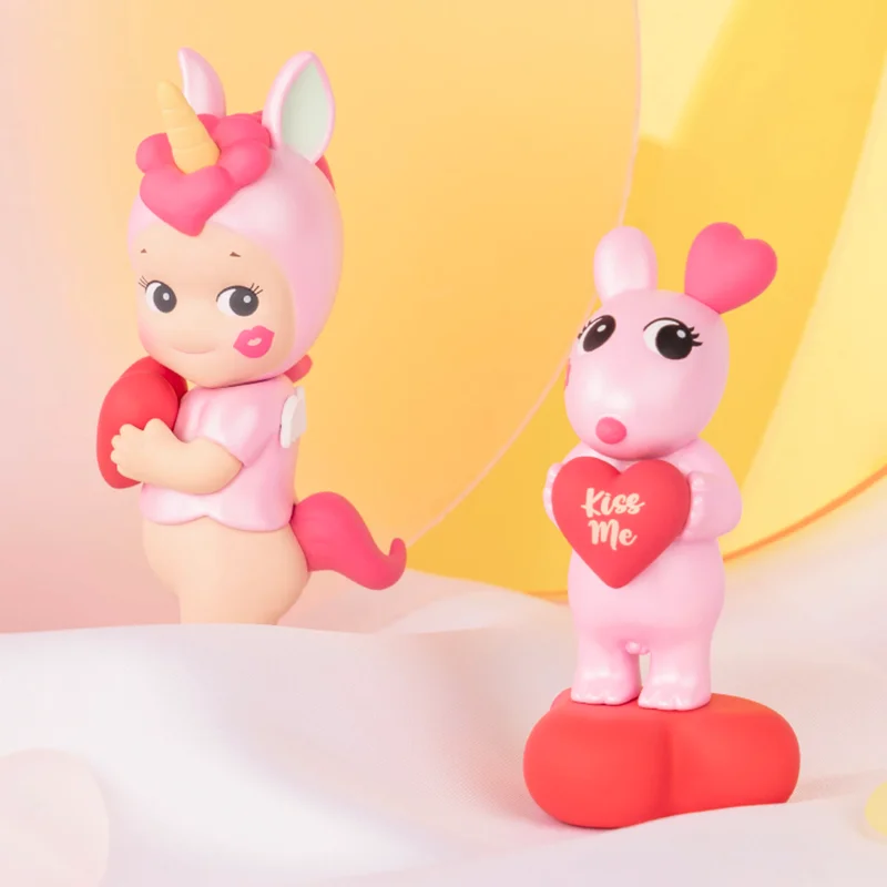 Pesan Cinta Seri Sonny Malaikat Hewan Boneka Kotak Buta Dekorasi Mobil Mainan Figur Anime Kejutan Kotak Misteri Hadiah Pacar - 1