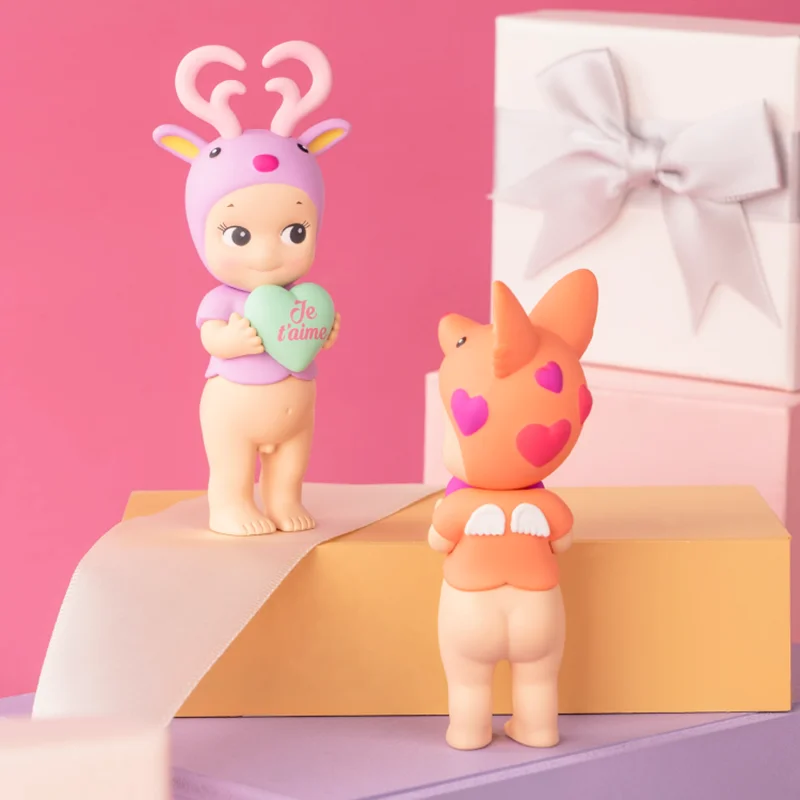 Pesan Cinta Seri Sonny Malaikat Hewan Boneka Kotak Buta Dekorasi Mobil Mainan Figur Anime Kejutan Kotak Misteri Hadiah Pacar - 2