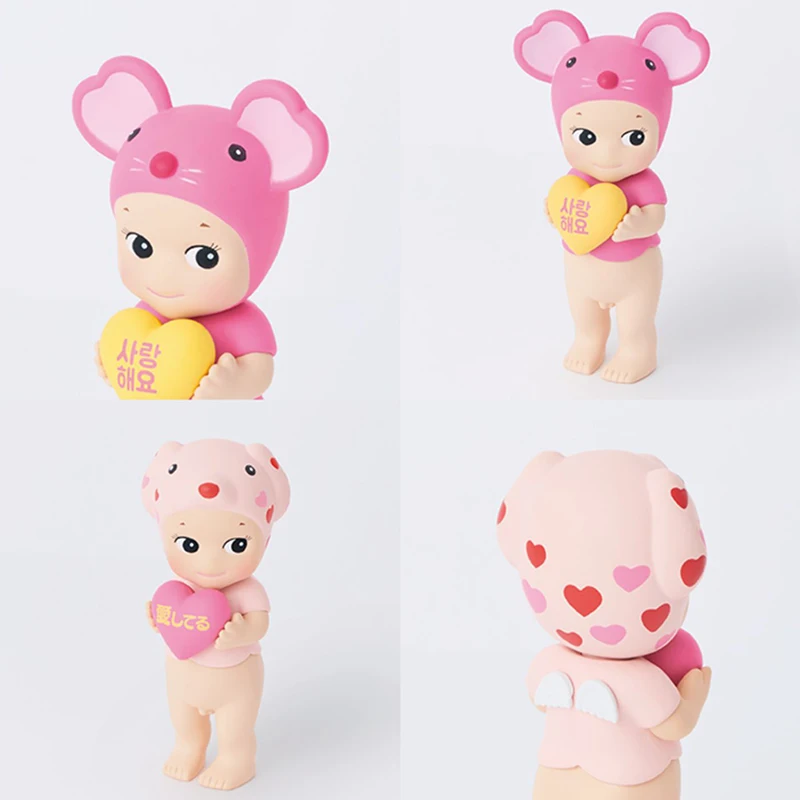 Pesan Cinta Seri Sonny Malaikat Hewan Boneka Kotak Buta Dekorasi Mobil Mainan Figur Anime Kejutan Kotak Misteri Hadiah Pacar - 4
