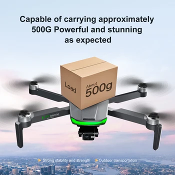Pro GPS Drone Mendatang Kamera HD 2.7 K WIFI FPV 5G Gimbal Anti Goyang 3 Sumbu Helikopter Tanpa Sikat RC Quadcopter Kapasitas Muat Selesai