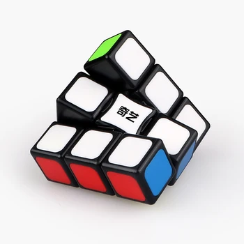 QiYi 3X3X1 Magic Cube Puzzle Mainan Jari Kubus Kecepatan Profesional Mainan Edukasi Awal untuk Anak-anak Dewasa Speedcube Anti Stres