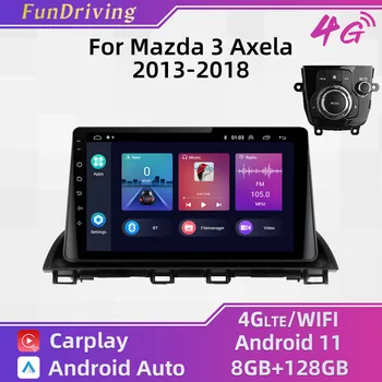 Radio Mobil untuk Mazda 3 Axela 2013-2018 2 Din Stereo Mobil Android GPS Navigasi WIFI Pemutar Video Multimedia Unit Kepala Radio Otomatis