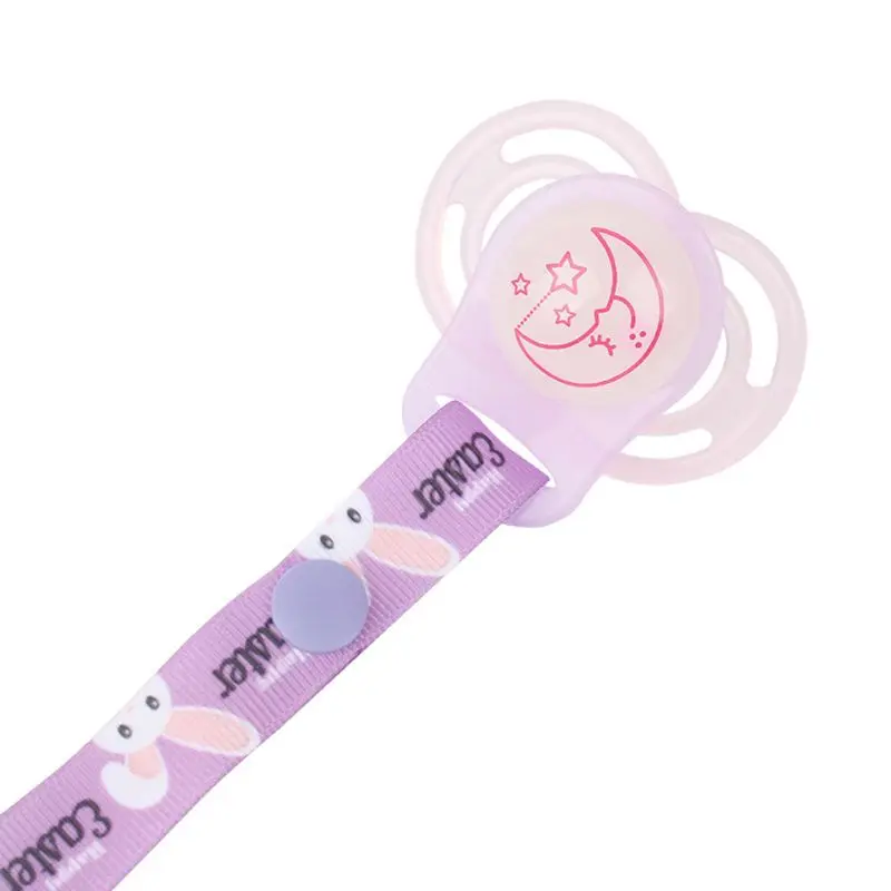 Rantai Dot Bayi dengan Dudukan Klip Bayi Adaptor Perawatan untuk Cincin MAM Tali Puting Penenang Dummy Tali Pengikat Puting - 4