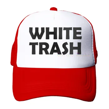 Sampah Putih - Redneck Funny Ghetto USA-Topi Pengemudi Truk Dewasa
