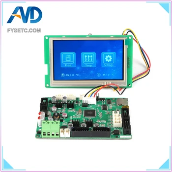 Suku Cadang Printer 3D Layar LCD Sentuh 4,3 inci Layar Panel Kontrol 4,3