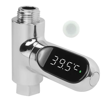 Tampilan Digital LED Dapur 8-85℃ Pengukur Suhu Listrik Perawatan Bayi Termometer Mandi ABS PC Aksesori Kamar Mandi
