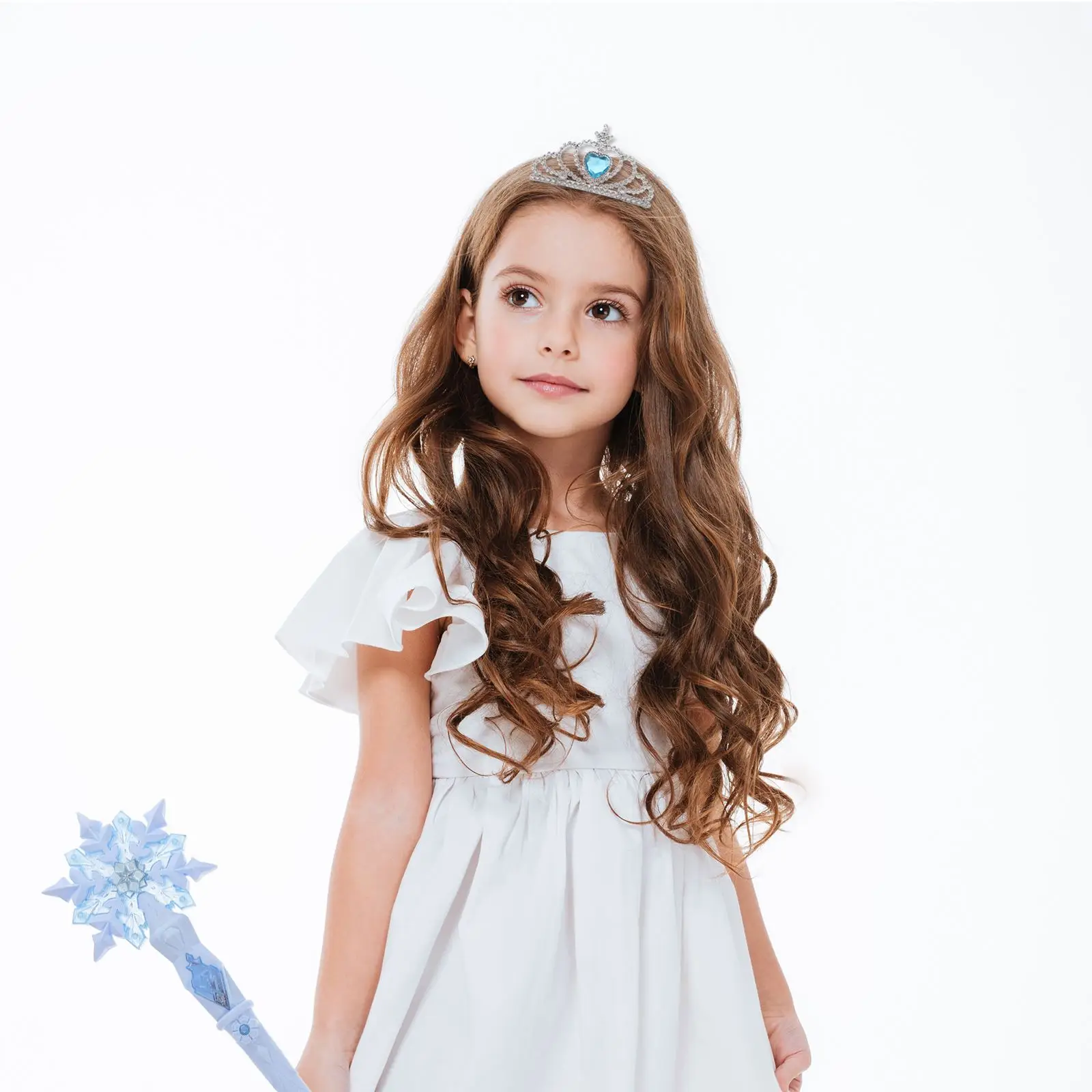 Tongkat Bintang Ajaib Tongkat Bercahaya Putri Perempuan Tongkat Peri Berkedip Alat Peraga Cosplay Pesta Mainan Menyala Hadiah Anak-anak - 3