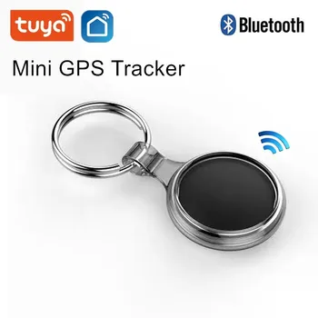 Tuya Smart GPS Locator Gantungan Kunci Pelacak GPS Mini Perangkat Pelacak SOS Magnetik Siaga Panjang GPS Mobil Pelacak Anti-Hilang Hewan Peliharaan