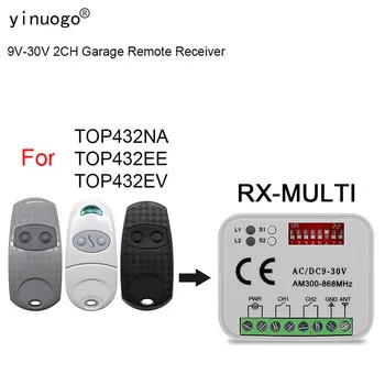 Universal 300-868 MHz RX Multi Receiver untuk TOP432NA TOP432EE TOP432EV TOP 432 NA EE EV Pintu Garasi Remote Control Penerima