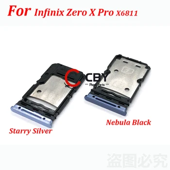 Untuk Infinix Nol X Pro X6811 X Neo X6810 Nol 20 X6821 Pembaca Kartu Sim Dudukan Slot Baki Kartu Sim Adaptor