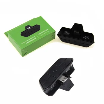 Untuk Pengontrol Headset Stereo Xbox Satu Adaptor Audio Konverter Headphone